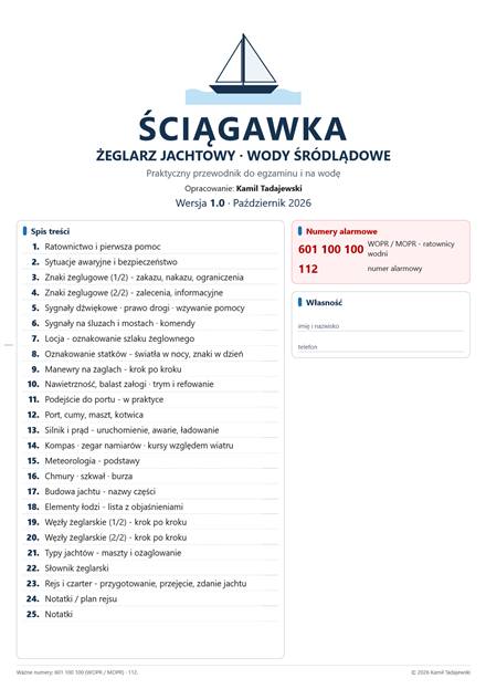 Strona 1: Okładka i spis treści